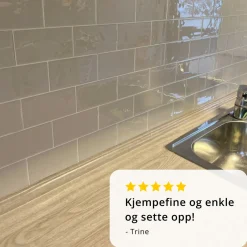 New Ada Subway selvklebende veggfliser Veggfliser