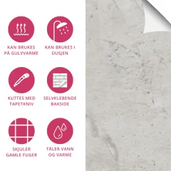 Online Amsterdam selvklebende fliser Veggfliser | Gulvfliser