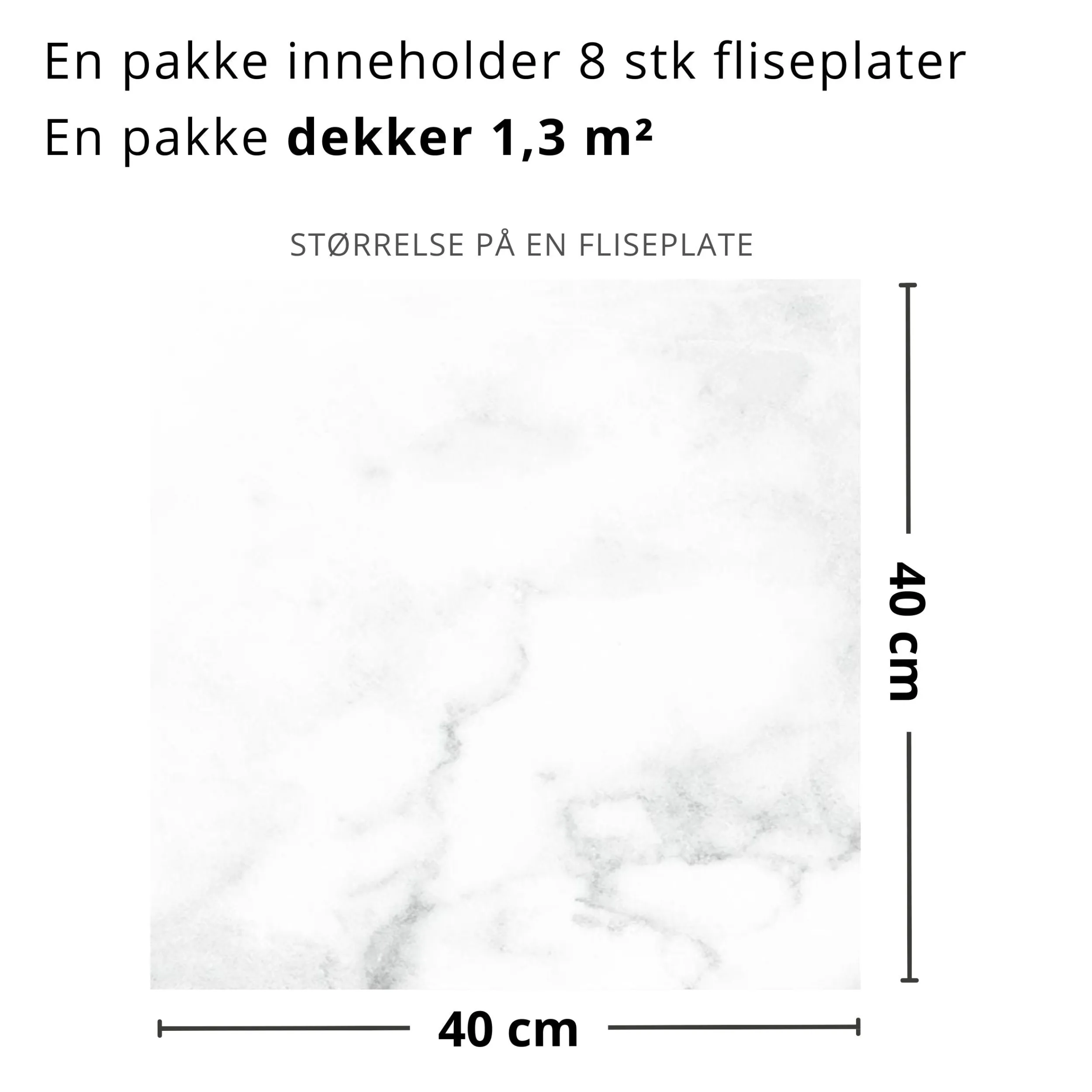 New Athena hvit marmor selvklebende fliser Veggfliser | Gulvfliser