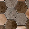 Online Bente hexagon selvklebende veggfliser Veggfliser | Til Kjøkkenvegg