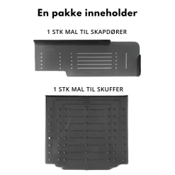 Fashion Boremal for håndtak og knotter Verktøy | Håndtak
