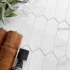 Sale Caia lang hexagon selvklebende veggfliser Veggfliser