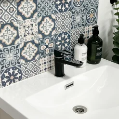 Fashion Cassablue tiles kontaktplast Vegg | Kjøkken
