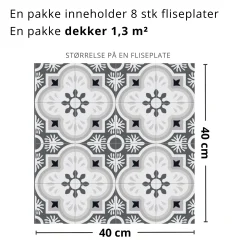 Outlet Copenhagen selvklebende fliser Veggfliser | Gulvfliser