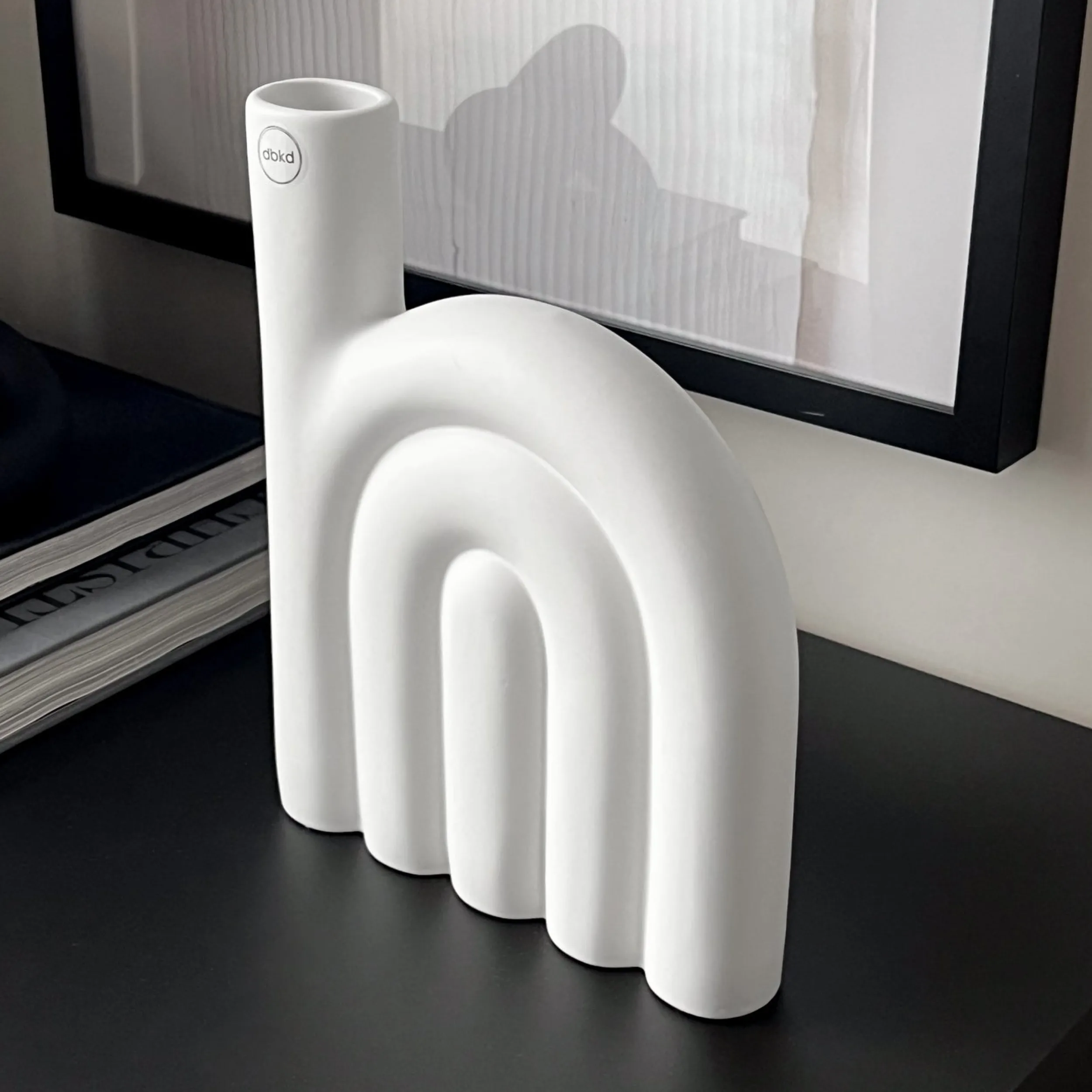 Best DBKD Rope vase medium hvit Potter Og Vaser