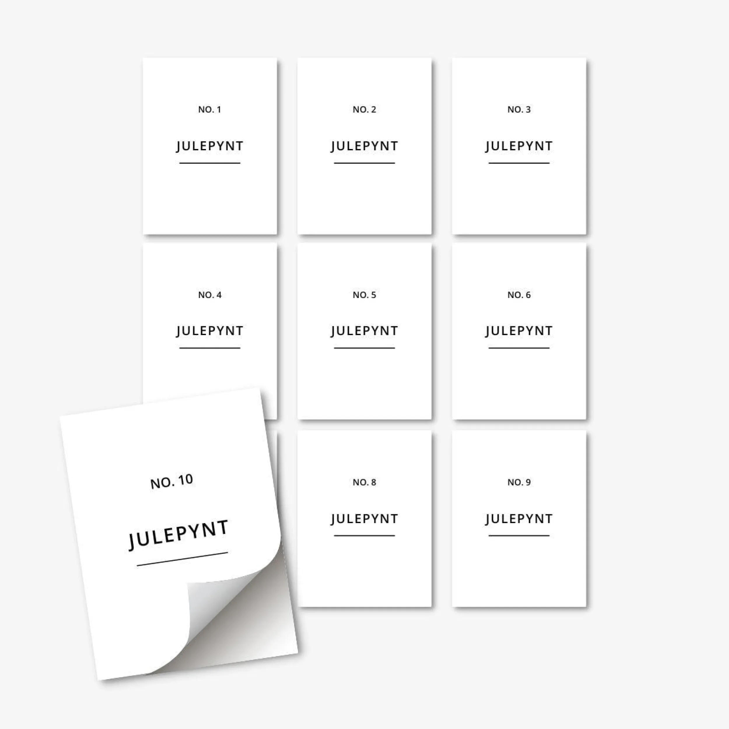 Discount Etiketter julepynt Etiketter | Etiketter