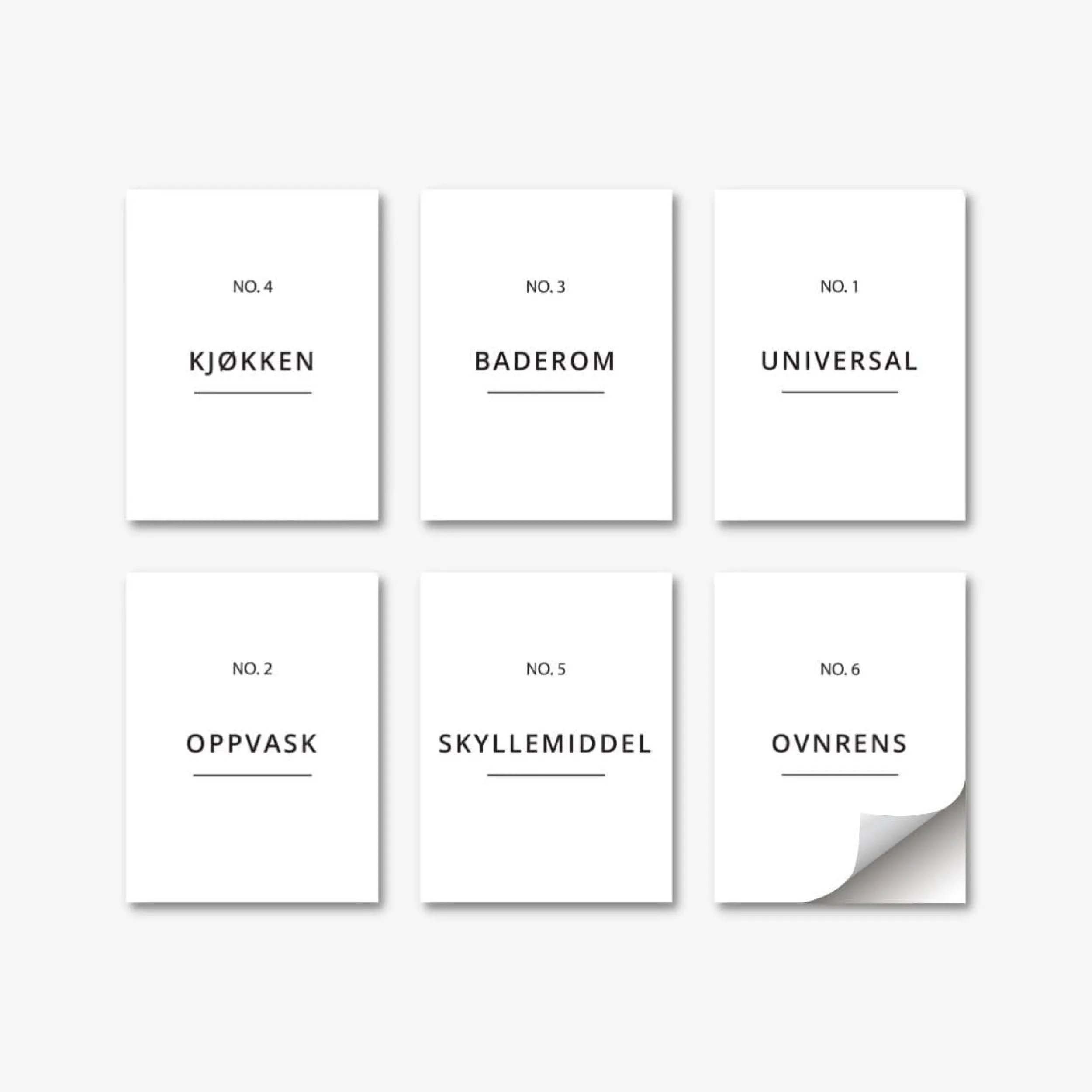 Outlet Etiketter vaskemidler Etiketter | Etiketter