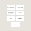 Outlet Etiketter vaskemidler, 7 pk Etiketter | Etiketter