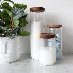 Hot Glasskrukke, medium Vaskerom | Baderom