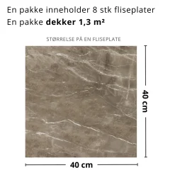Discount Havana selvklebende fliser Veggfliser | Gulvfliser