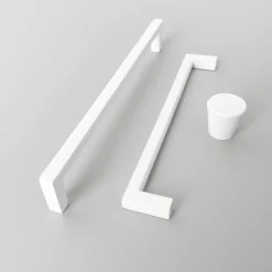 Clearance Håndtak moderne hvit, matt Håndtak
