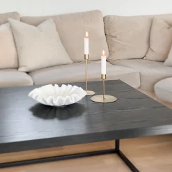 Discount House Doctor Anit lysestake antikk messing Lysestaker Og Lykter