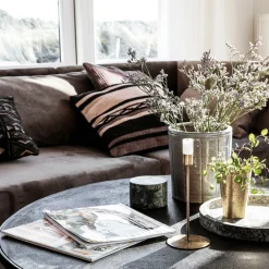 Discount House Doctor Anit lysestake antikk messing Lysestaker Og Lykter