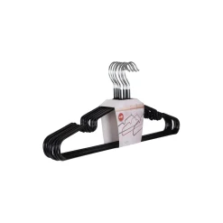 Discount House Nordic Massa kleshenger, sort sett 10 stk Garderobe | All Organisering
