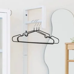 Discount House Nordic Massa kleshenger, sort sett 10 stk Garderobe | All Organisering