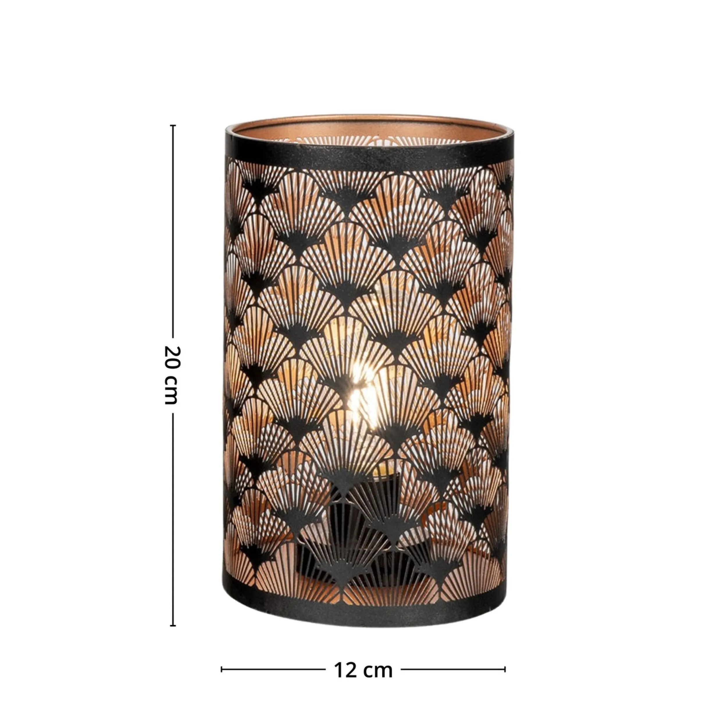Hot House Nordic Nata LED lyslykt skjell Lysestaker Og Lykter