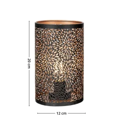 Clearance House Nordic Nata LED lyslykt blomster Lysestaker Og Lykter
