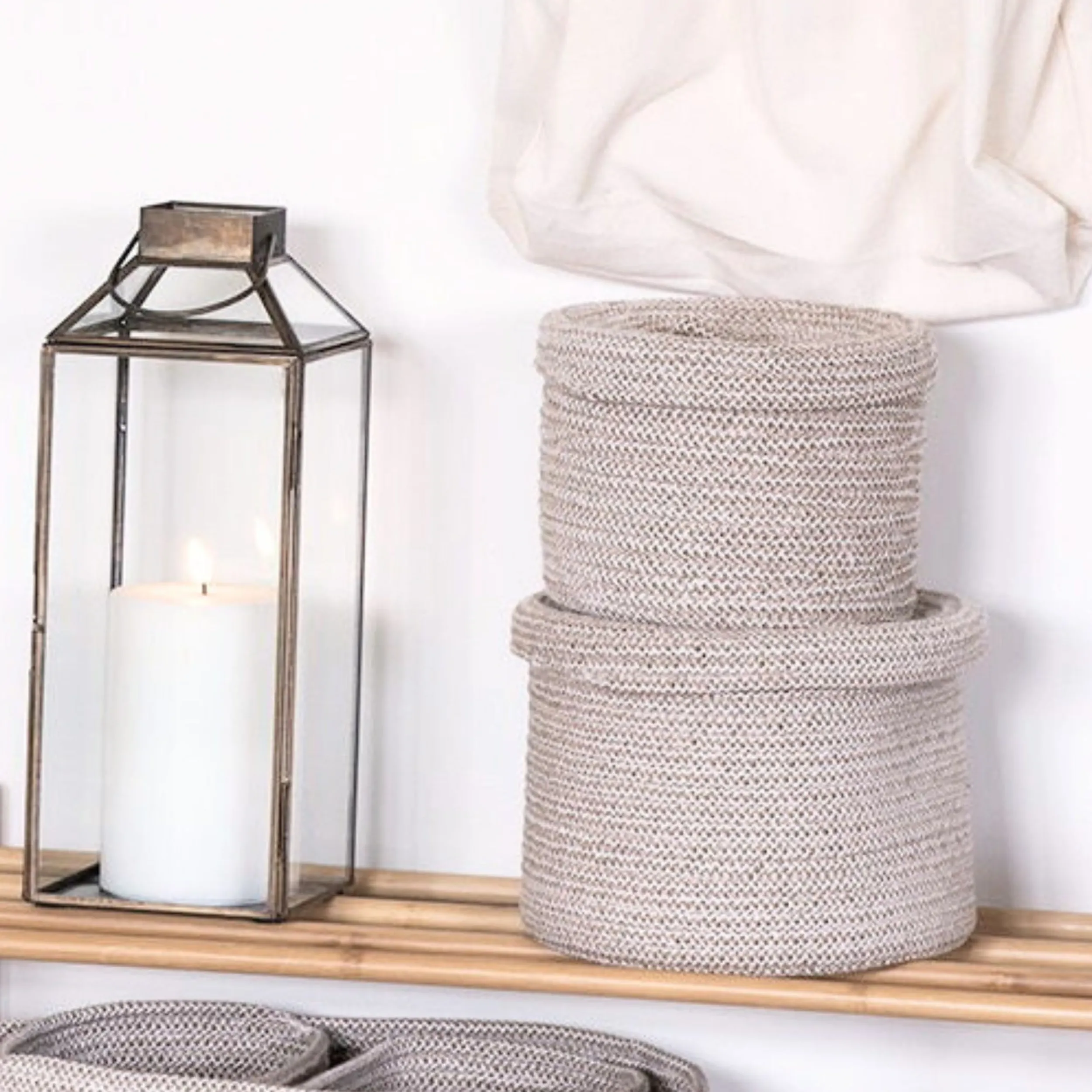 Discount House Nordic Sebal oppbevaringskurv sett Garderobe | Baderom