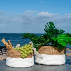 Sale House Nordic Tanta kurv natur sett 2 stk All Organisering | Organisering