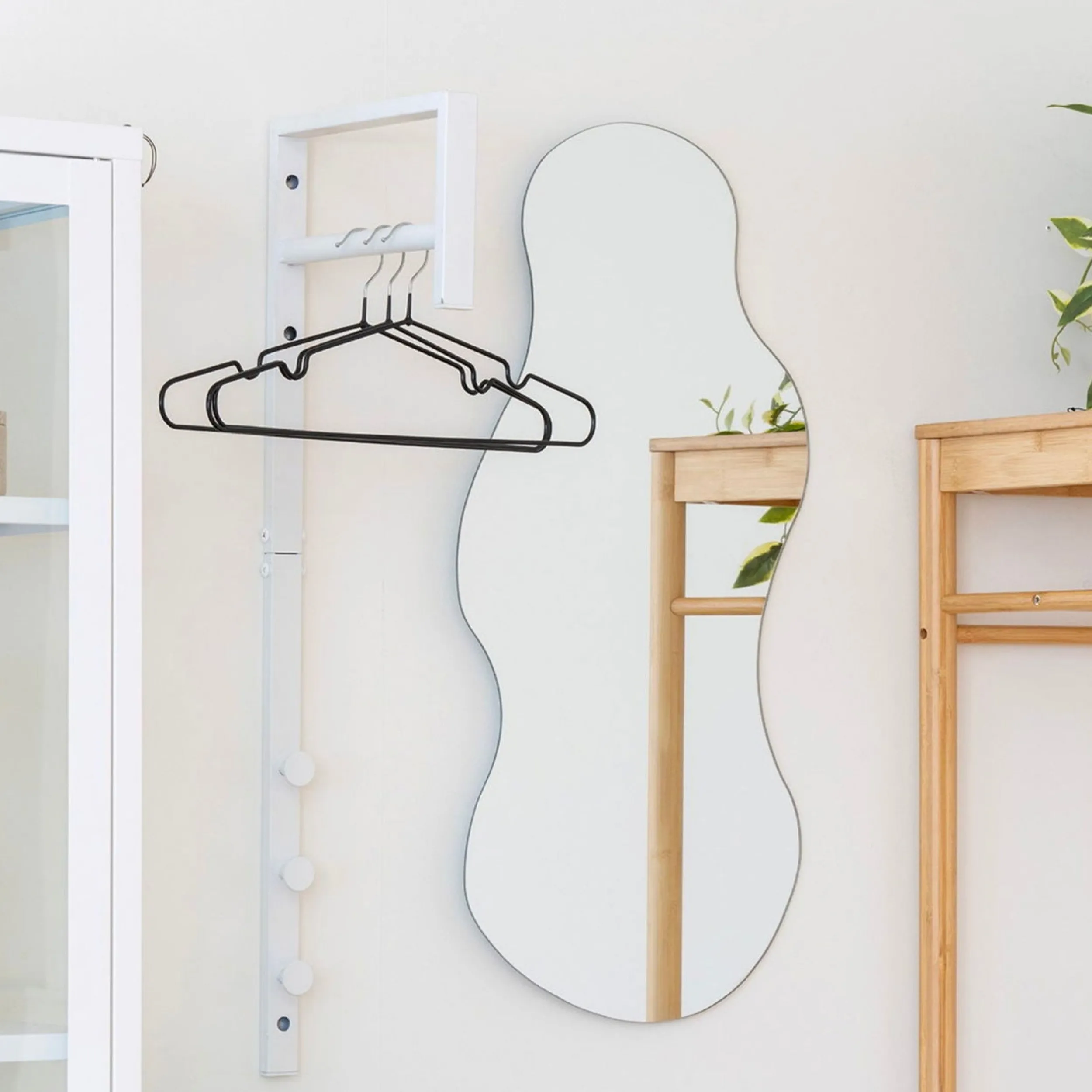 Clearance House Nordic Trento klesstativ hvit Gang | All Organisering