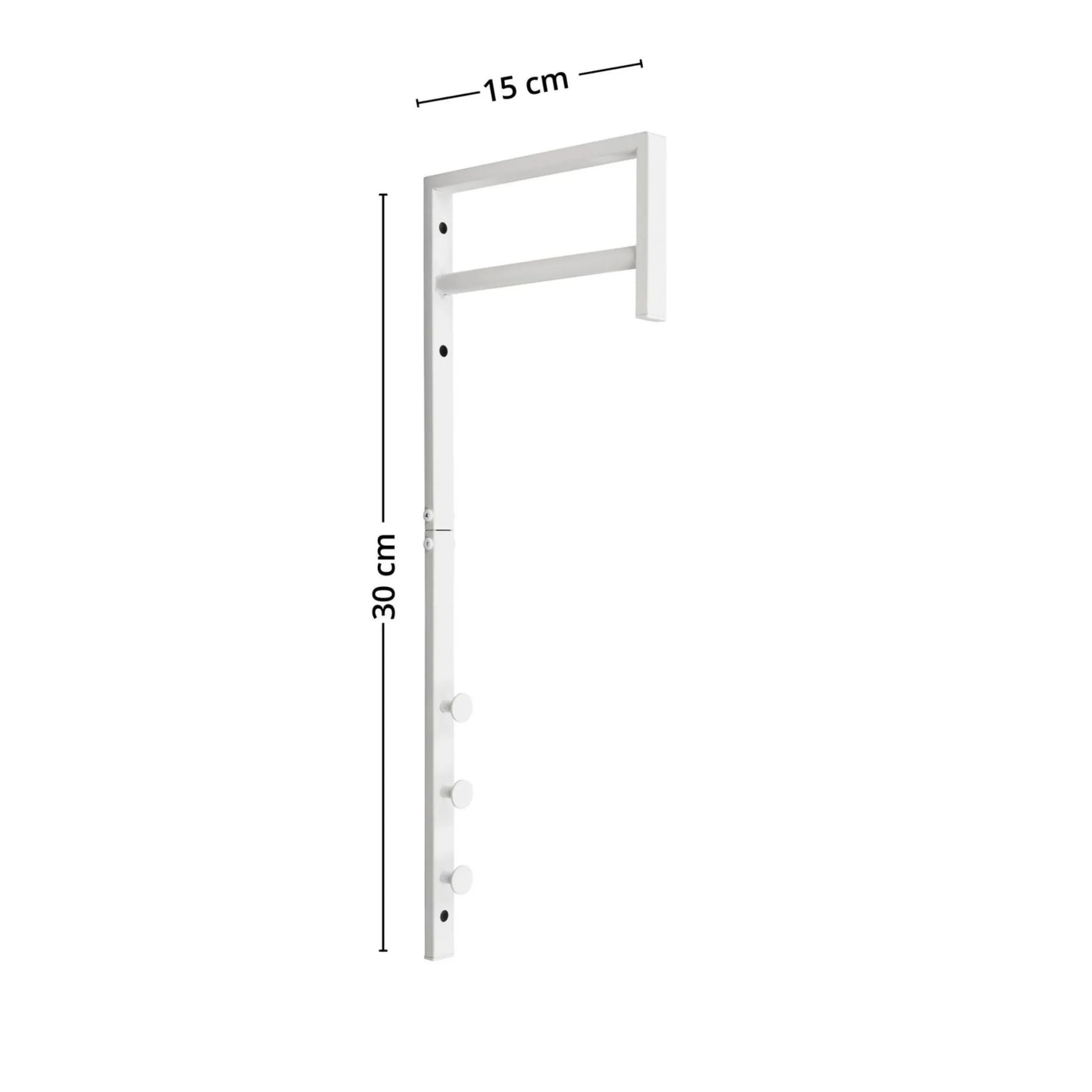 Clearance House Nordic Trento klesstativ hvit Gang | All Organisering