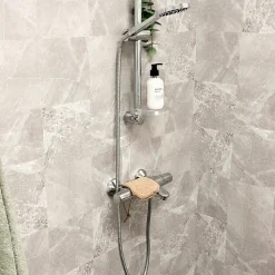 Clearance Kalk beige selvklebende fliser Veggfliser | Gulvfliser