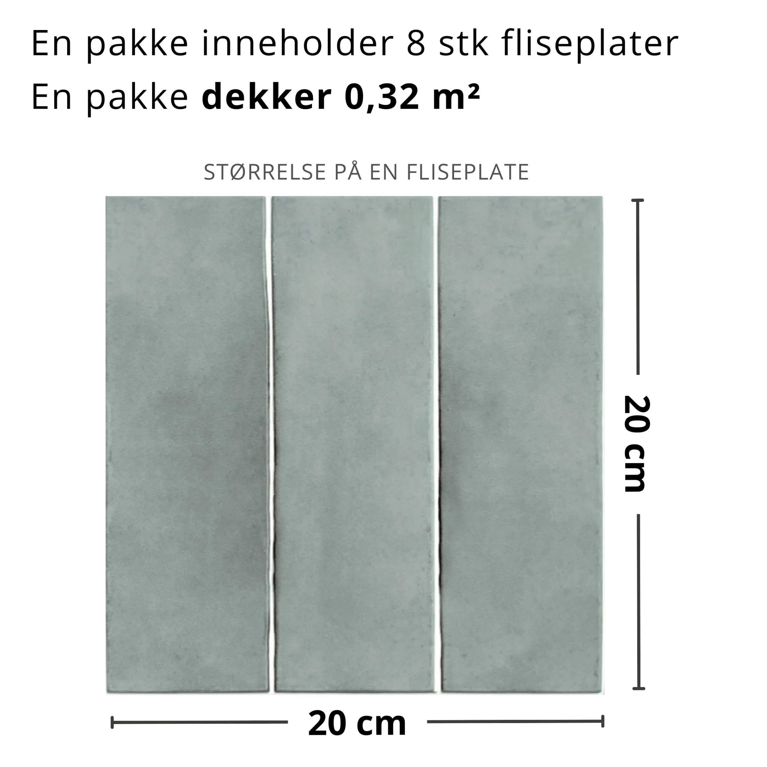 New Katja betong selvklebende fliser Veggfliser | Gulvfliser