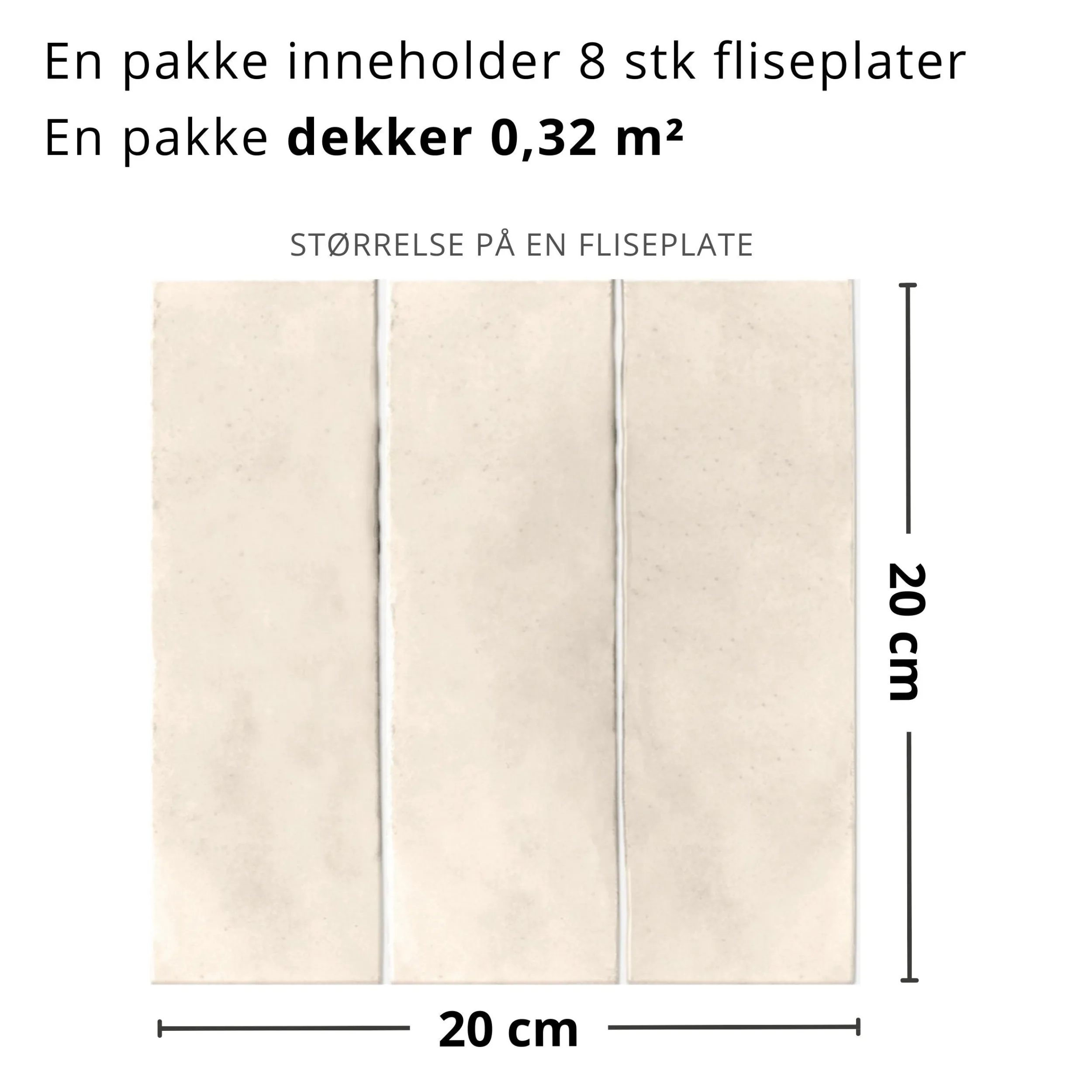 Best Katja sand selvklebende fliser Veggfliser | Gulvfliser
