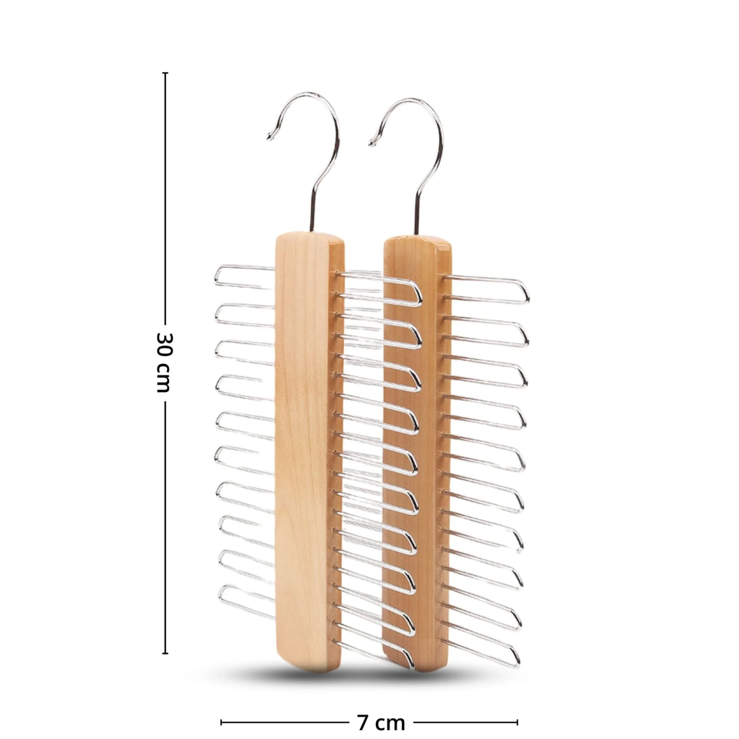 Hot Kleshenger m/ slips- og beltehengere, natur Garderobe | All Organisering