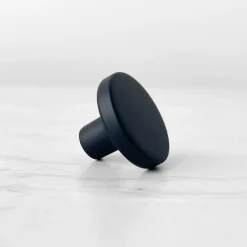 Outlet Knott, sort matt 30 mm Håndtak