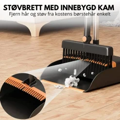 Discount Kost og støvbrett, med støvfanger Vaskerom | All Organisering