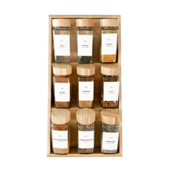 Best Krydderglass, firkantet 12-pk Krydder | Kjøkken