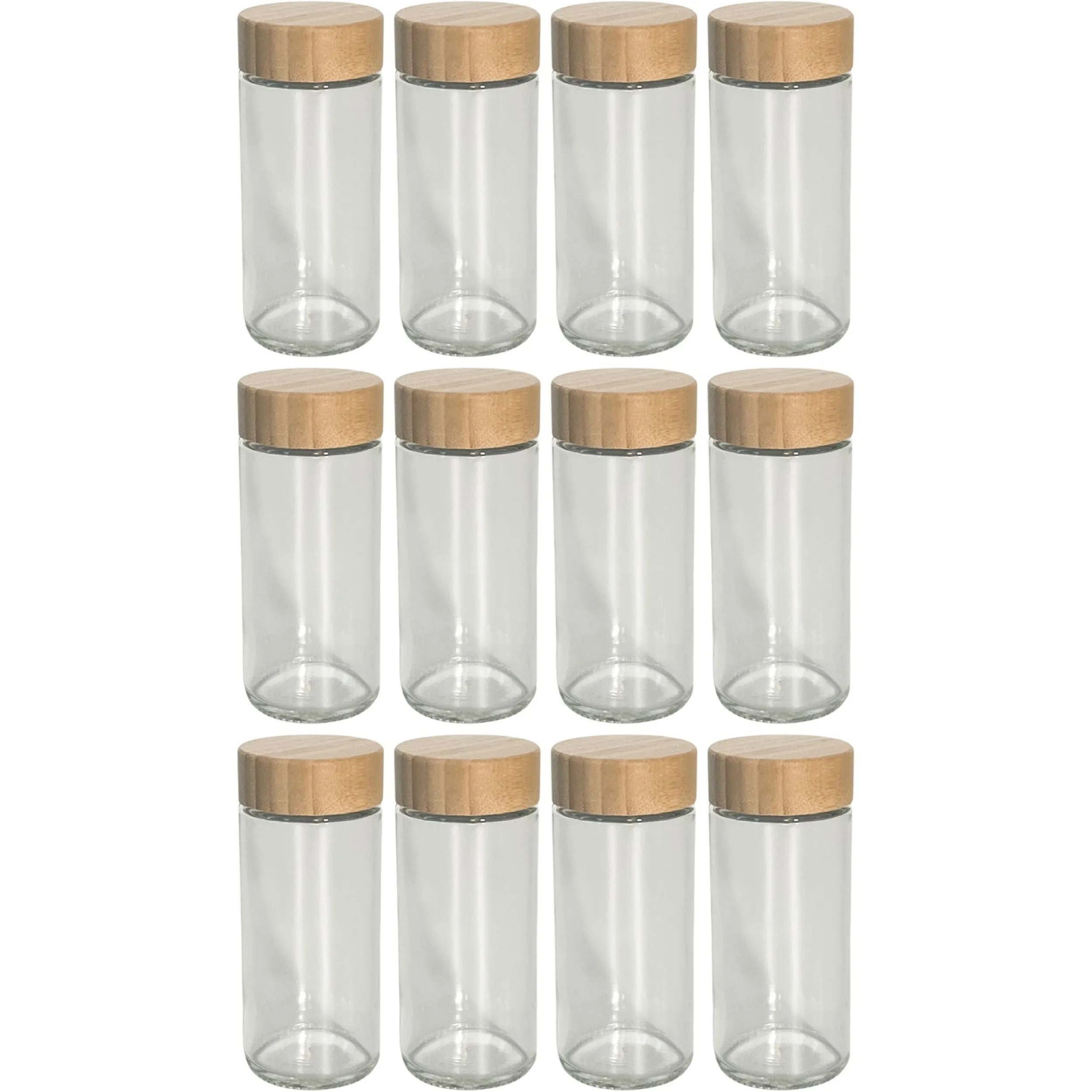 Outlet Krydderglass, runde 12-pk Krydder | Kjøkken