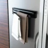 Best Magnetisk håndkleholder sort Vaskerom | Baderom