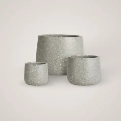 Clearance Maiken potte, grå Potter Og Vaser