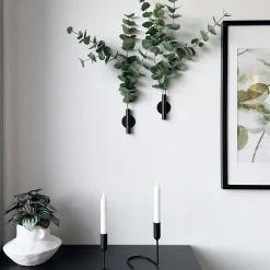 Online Manhattan vase, sort matt Potter Og Vaser