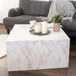 Fashion Marmor hvit/grå kontaktplast Marmor | Bord