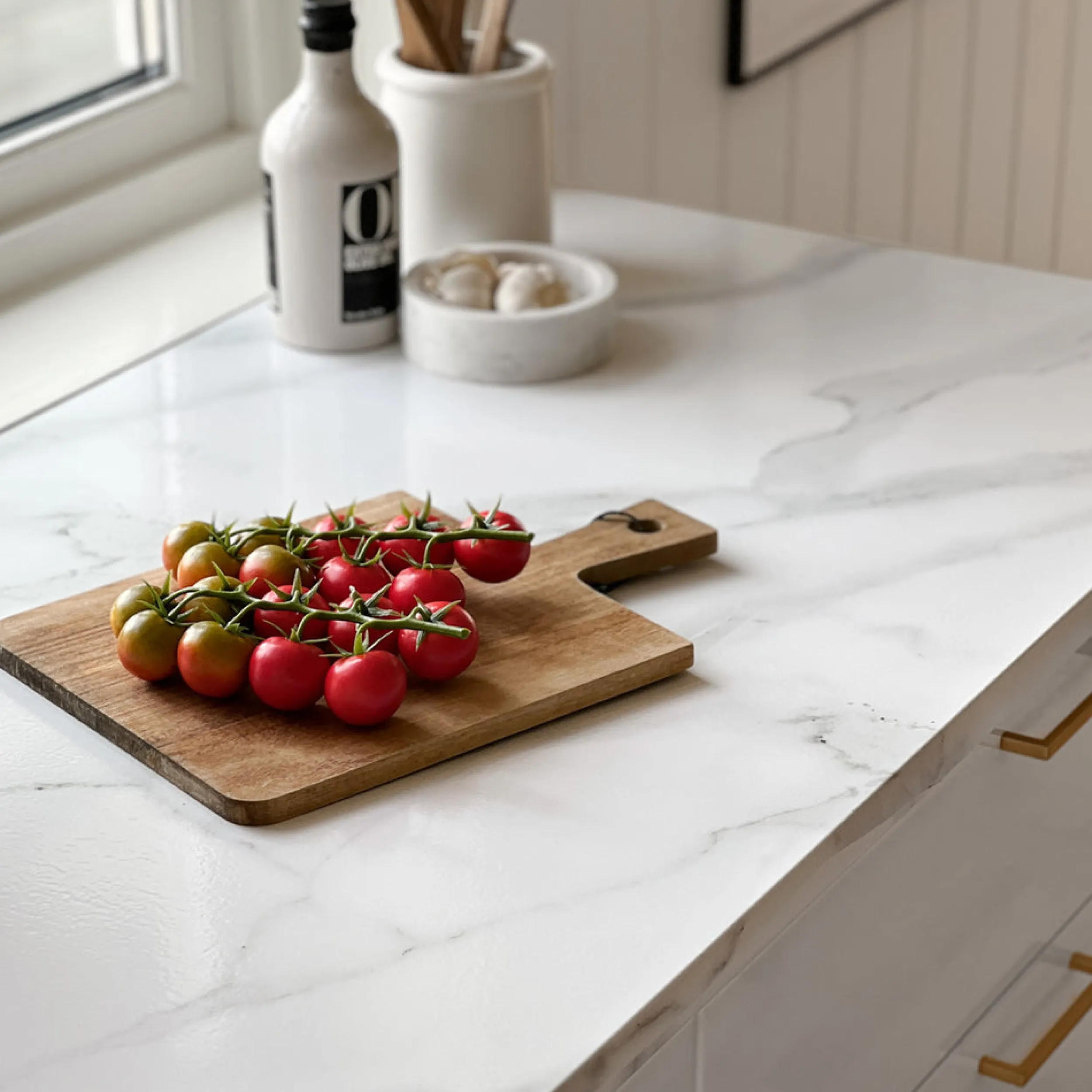 Fashion Marmor klassisk hvit kontaktplast Marmor | Bord