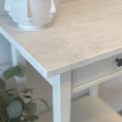 Hot Mikrosement hvit kontaktplast Betong Og Stein | Bord