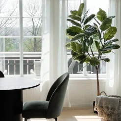 Discount Mr. Plant Fikus Elastica 190 cm Kunstige Planter