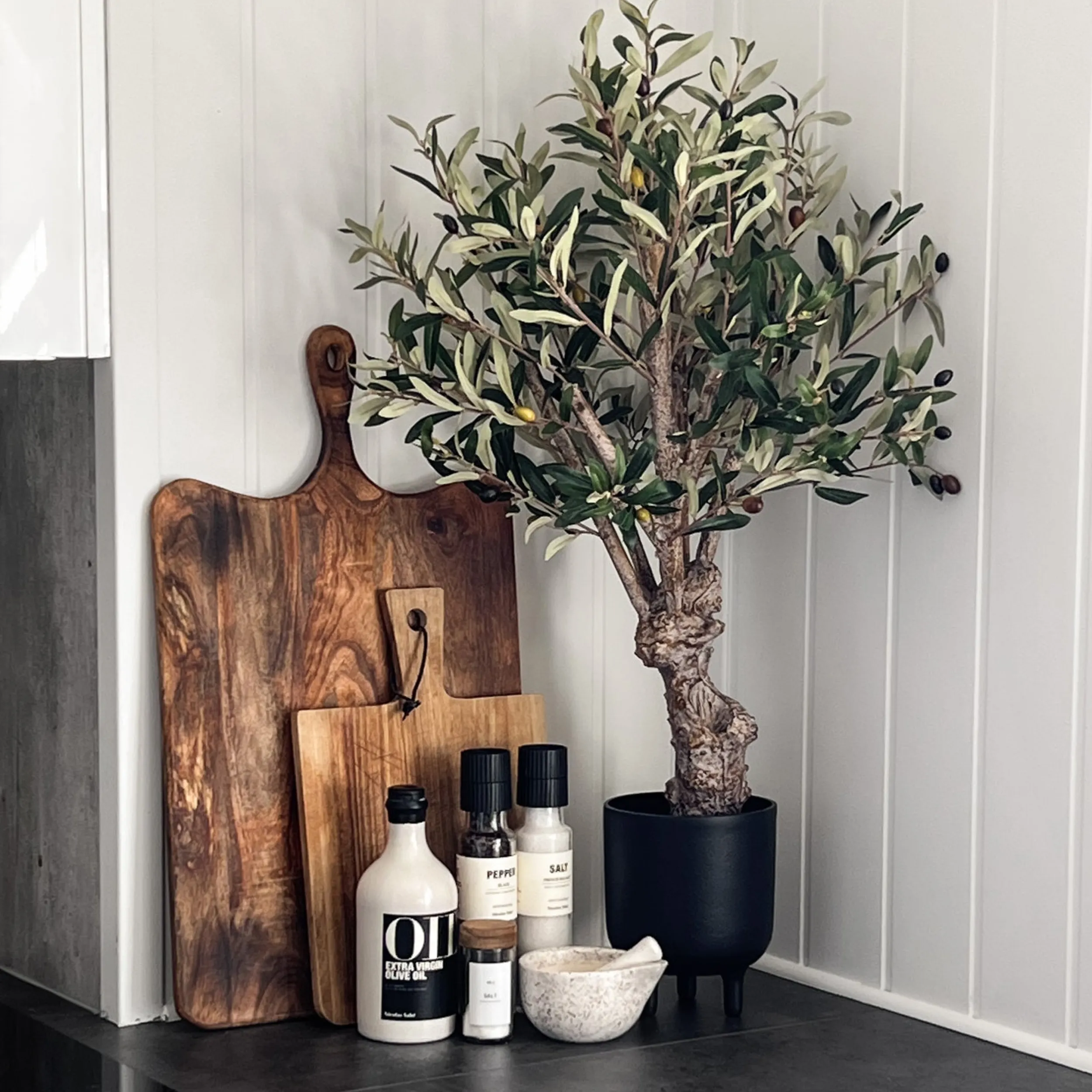 New Mr. Plant Oliventre 80 cm Kunstige Planter