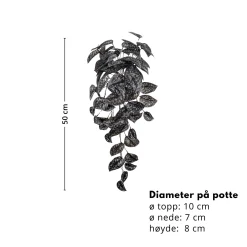 Clearance Mr. Plant Silverranka, 50 cm Kunstige Planter