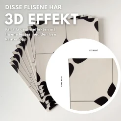 Fashion Natalie selvklebende fliser Veggfliser | Gulvfliser