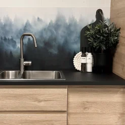 Outlet Northern Veil selvklebende backsplash Veggfliser | Gulvfliser
