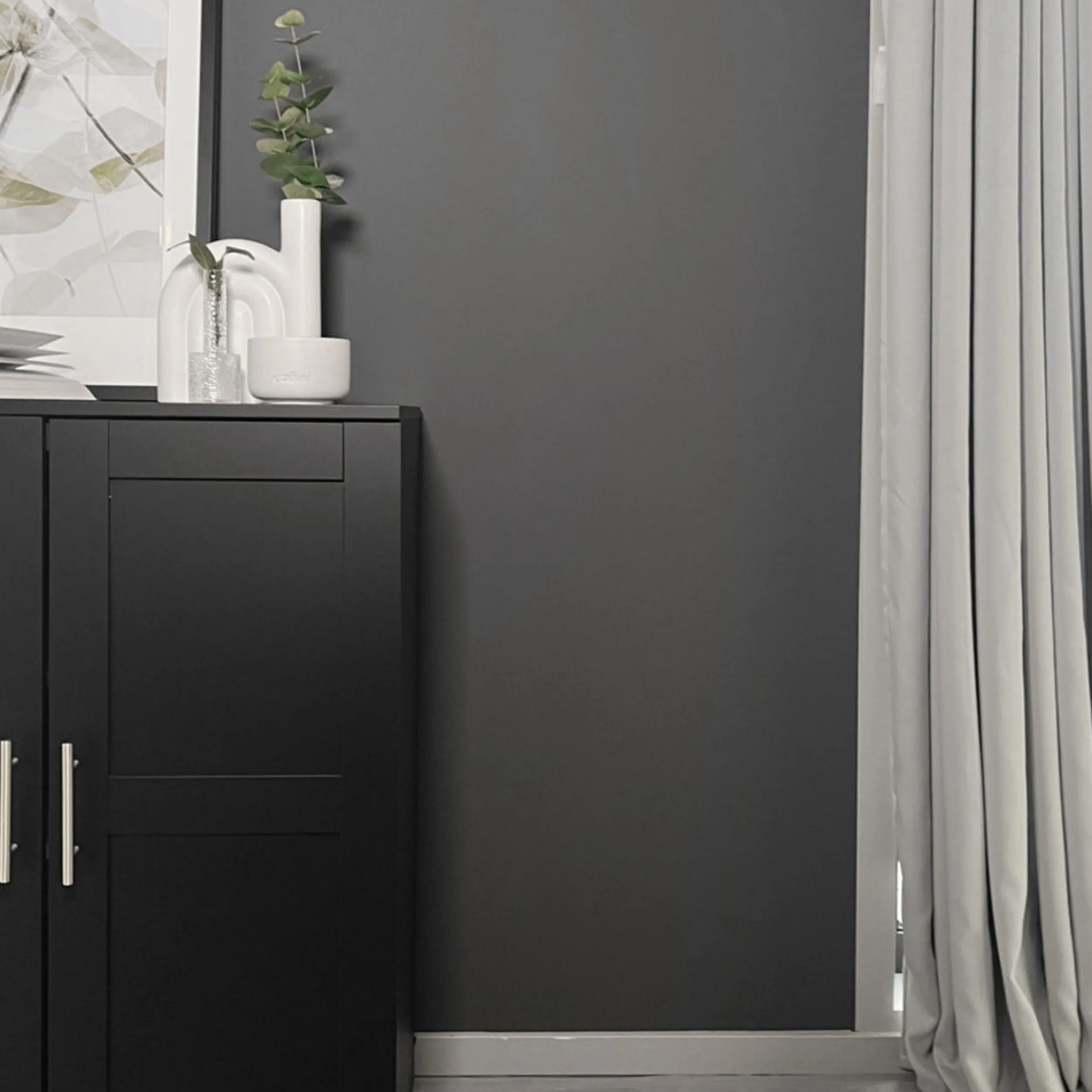 Clearance Nova grey selvklebende tapet Vegg | Baderomsmøbler