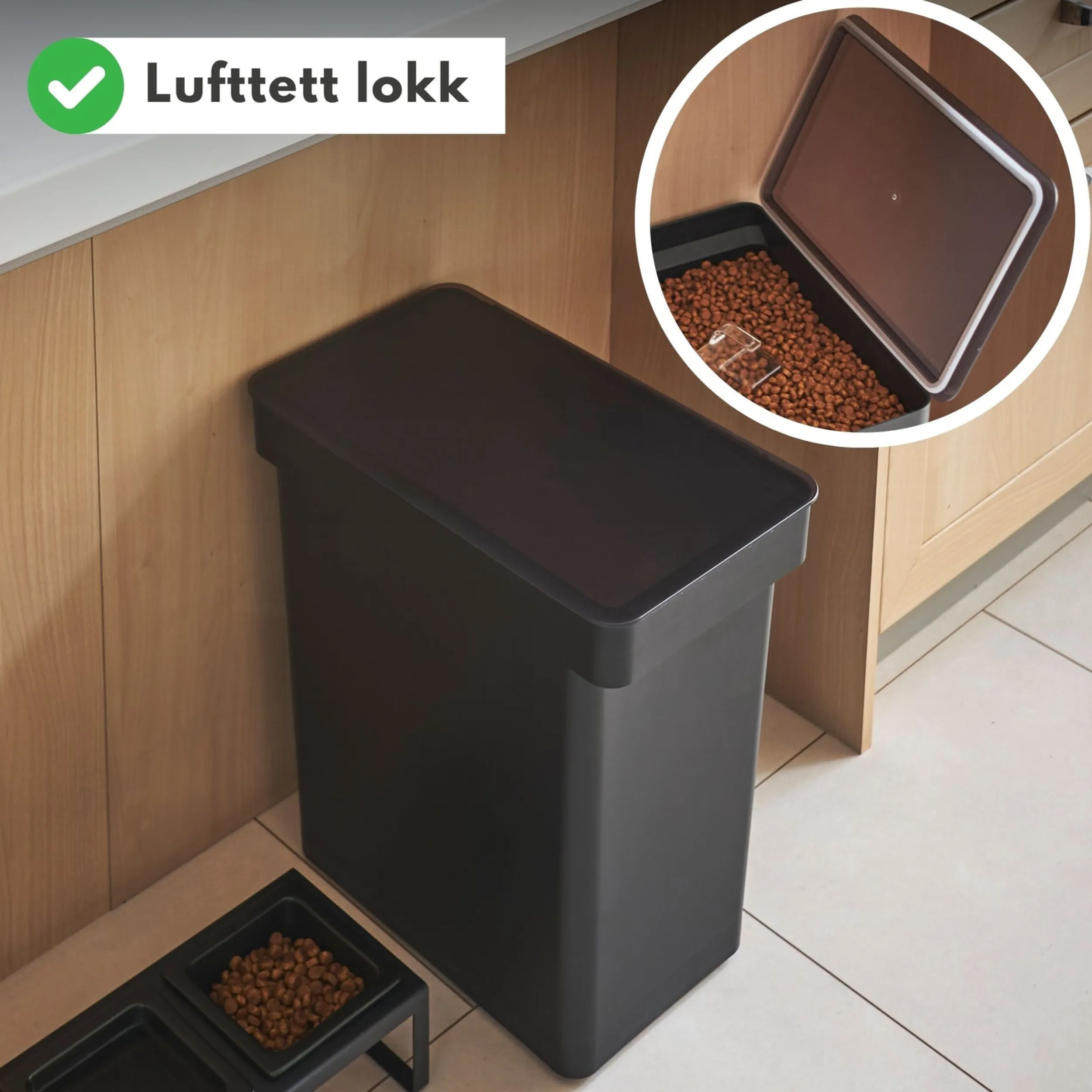 Outlet Oppbevaringsboks dyrefor sort Gang | Vaskerom