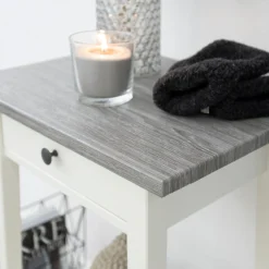 Clearance Perlegrå kontaktplast Bord | Kjøkken