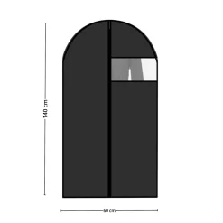 Online 5-pk klespose med vindu Garderobe | All Organisering