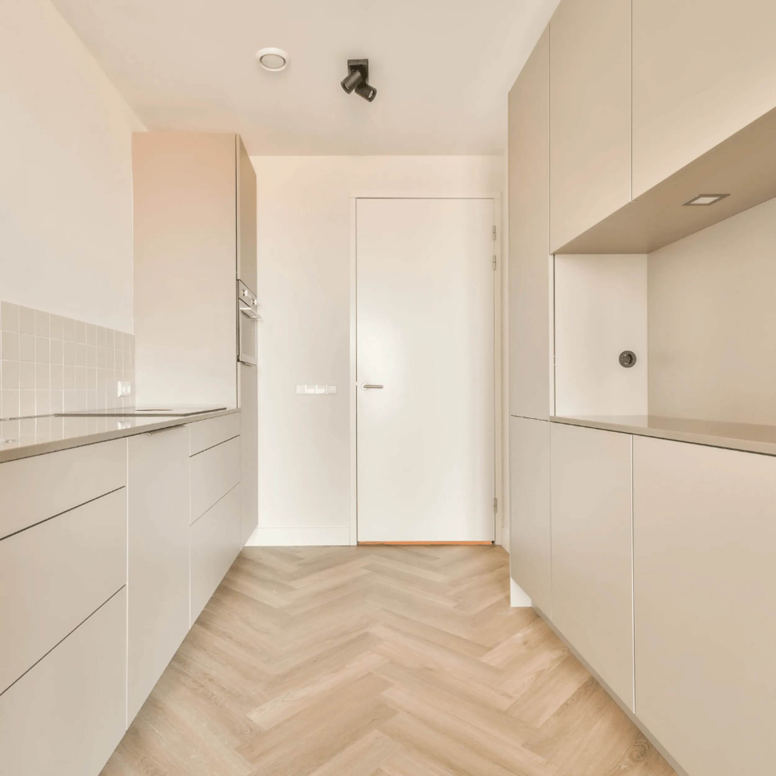 Outlet Premium beige matt kontaktplast Ensfarget | Kjøkken