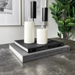 Fashion Premium Limewash antrasitt kontaktplast Betong Og Stein | Bord